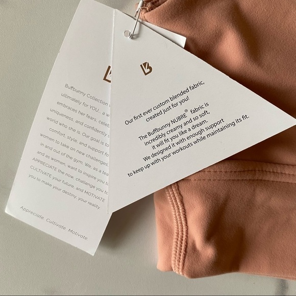 NEW BuffBunny Soulstice Sports Bra Cedar Pink XS - Picture 10 of 11